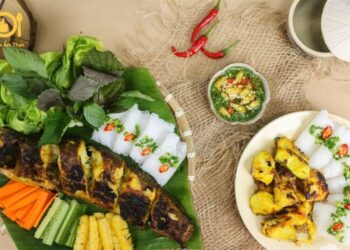 cá lóc nướng riềng mẻ