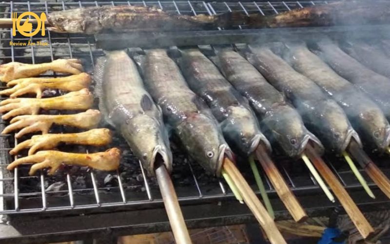 Review cá lóc nướng Thái Mập - Có gì hot thu hút thực khách? 8 cá lóc nướng thái mập