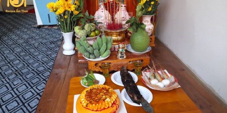 cá lóc nướng vía thần tài