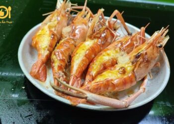 cách làm tôm nướng phô mai giấy bạc