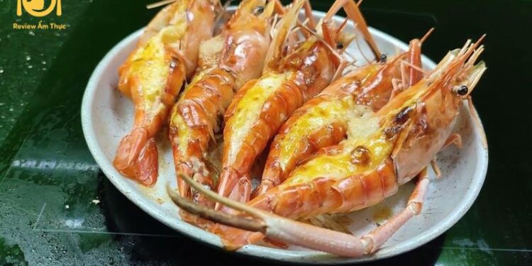 cách làm tôm nướng phô mai giấy bạc