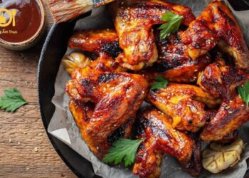 cánh gà nướng, cách ướp cánh gà nướng
