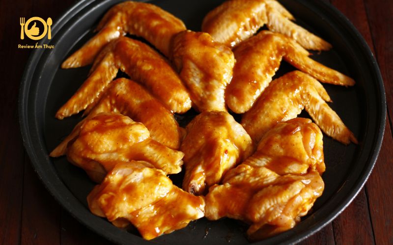 Mách bạn công thức làm cánh gà nướng BBQ chuẩn vị Hàn Quốc 10 cánh gà nướng bbq