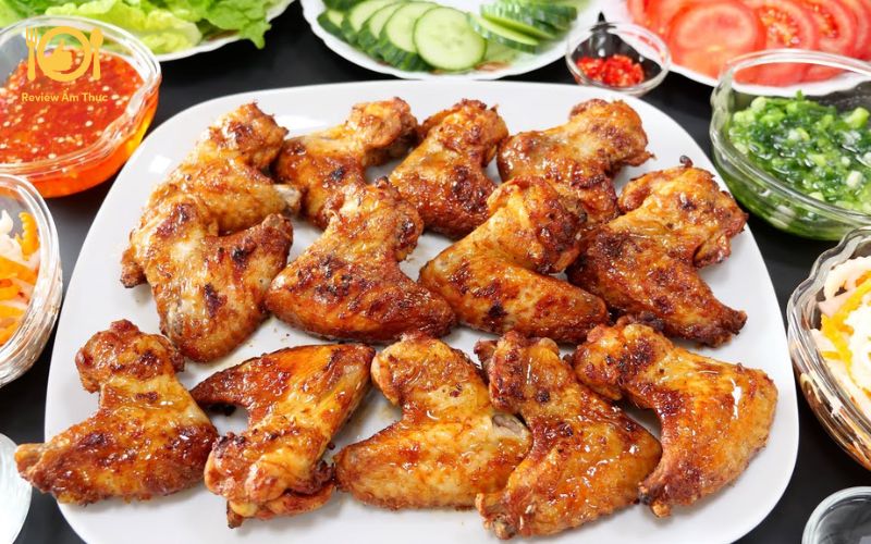 Bật mí cách nấu cánh gà nướng mật ong bằng nồi chiên không dầu 8 cánh gà nướng mật ong bằng nồi chiên không dầu