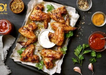 cánh gà nướng nước mắm