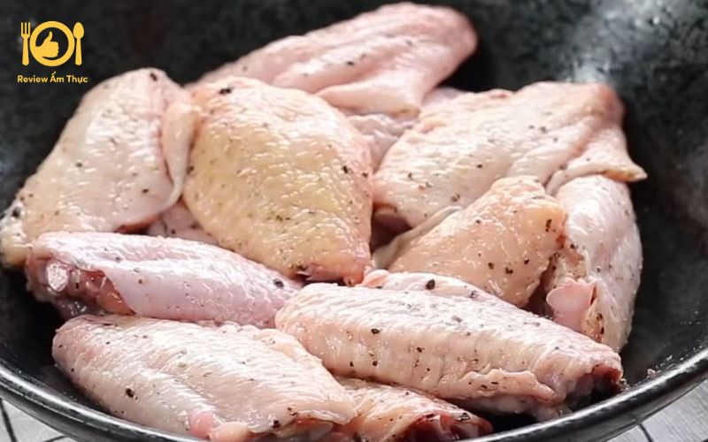 Cách ướp cánh gà nướng than ngon "thần thánh", ăn là ghiền 9 cánh gà nướng than