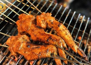 Cách ướp cánh gà nướng than ngon "thần thánh", ăn là ghiền