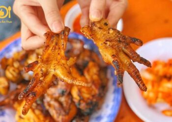 chân gà nướng sài gòn