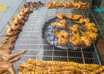 chân gà nướng thủ đức