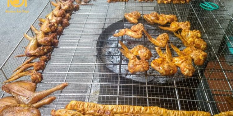 chân gà nướng thủ đức