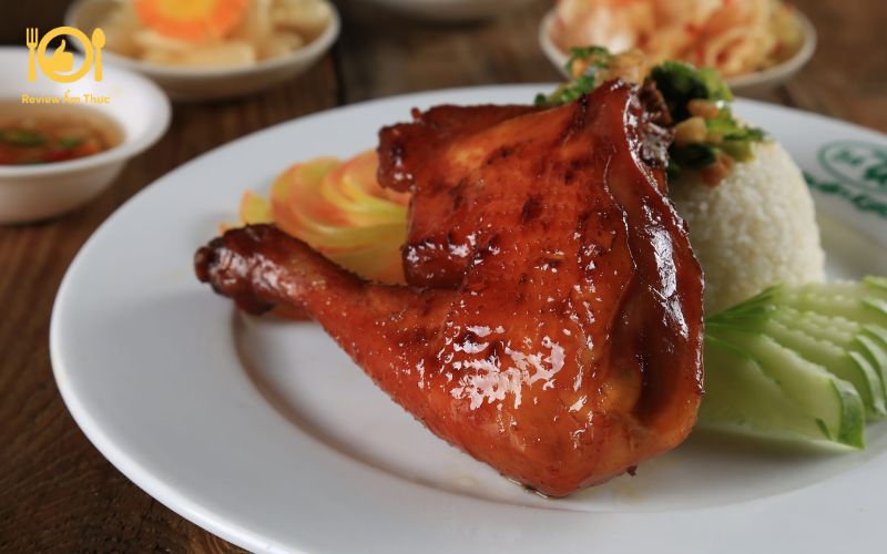 Cách nấu cơm đùi gà nướng dễ ăn, lạ miệng ngay tại nhà 15 cơm đùi gà nướng