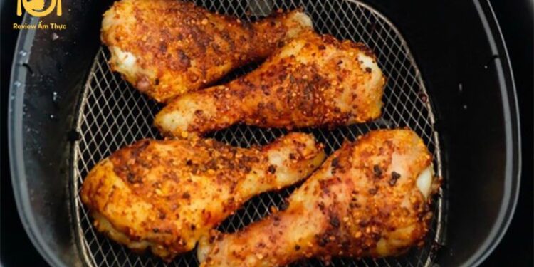Cách làm đùi gà nướng nồi chiên không dầu ngon tuyệt, chỉ 30 phút