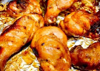 đùi gà nướng sả