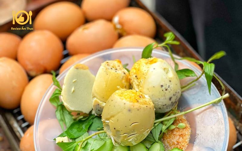 Review hột gà nướng Sóc Nâu - Thiên đường cho tín đồ ghiền trứng 6 hột gà nướng sóc nâu