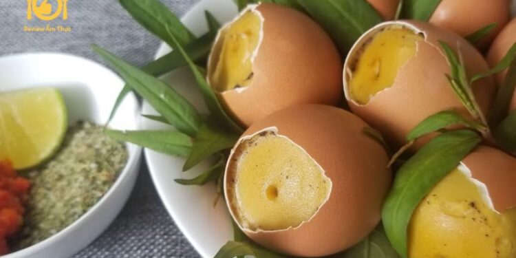 hột gà nướng sóc nâu