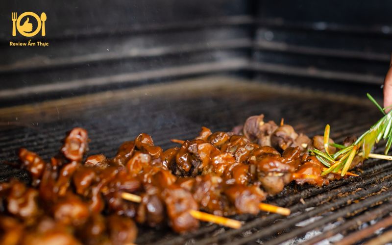 Khám phá ngay 3 món lòng gà nướng ngon cho buổi nhậu thêm vui 17 lòng gà nướng