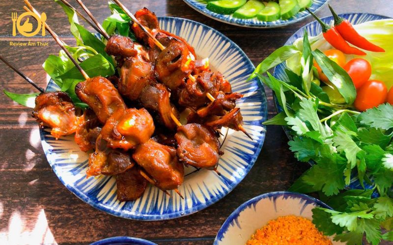 Top 3 món mề gà nướng đậm đà thích hợp ăn lai rai vào cuối tuần 9 mề gà nướng