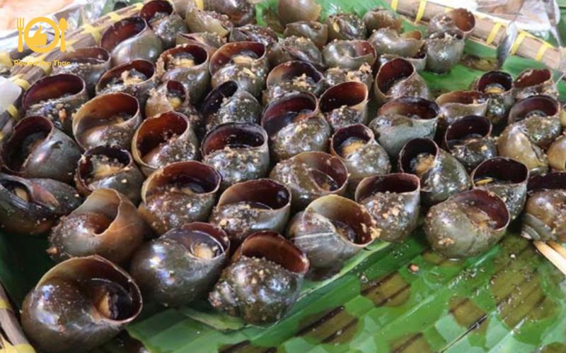 Bật mí công thức làm món ốc bươu nướng muối ớt ngon chuẩn vị 7 ốc bươu nướng muối ớt