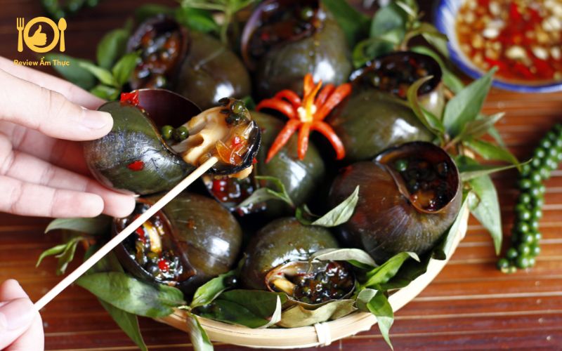 Bật mí công thức làm món ốc bươu nướng muối ớt ngon chuẩn vị 11 ốc bươu nướng muối ớt