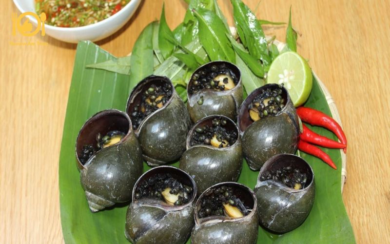 Bỏ túi ngay cách chế biến món ốc bươu nướng tiêu đen hấp dẫn 8 ốc bươu nướng tiêu đen