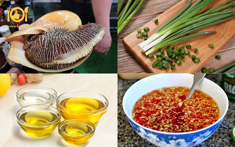 Cách làm ốc giác nướng mỡ hành chuẩn vị, ăn là ghiền 8 ốc giác nướng mỡ hành