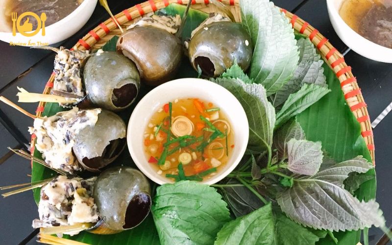 Cách làm ốc nhồi nướng mỡ hành thơm ngon, đơn giản tại nhà 7 ốc nhồi nướng mỡ hành