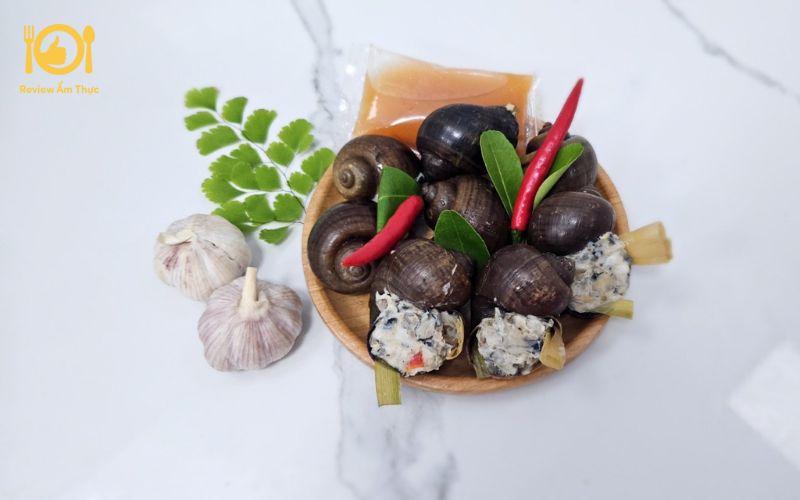 Cách làm ốc nhồi nướng mỡ hành thơm ngon, đơn giản tại nhà 9 ốc nhồi nướng mỡ hành