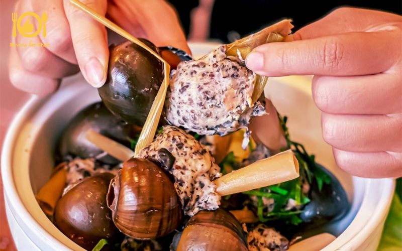 Ốc nhồi nướng muối ớt - Món ăn vặt khoái khẩu cho mọi lứa tuổi 8 ốc nhồi nướng muối ớt