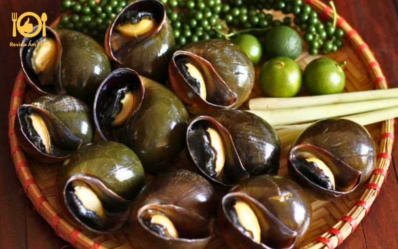 Bí quyết làm ốc nhồi nướng tiêu xanh thơm ngon chuẩn vị 6 ốc nhồi nướng tiêu xanh