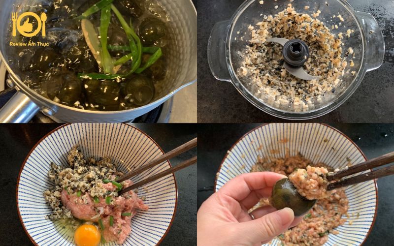 Bí quyết làm ốc nhồi nướng tiêu xanh thơm ngon chuẩn vị 7 ốc nhồi nướng tiêu xanh