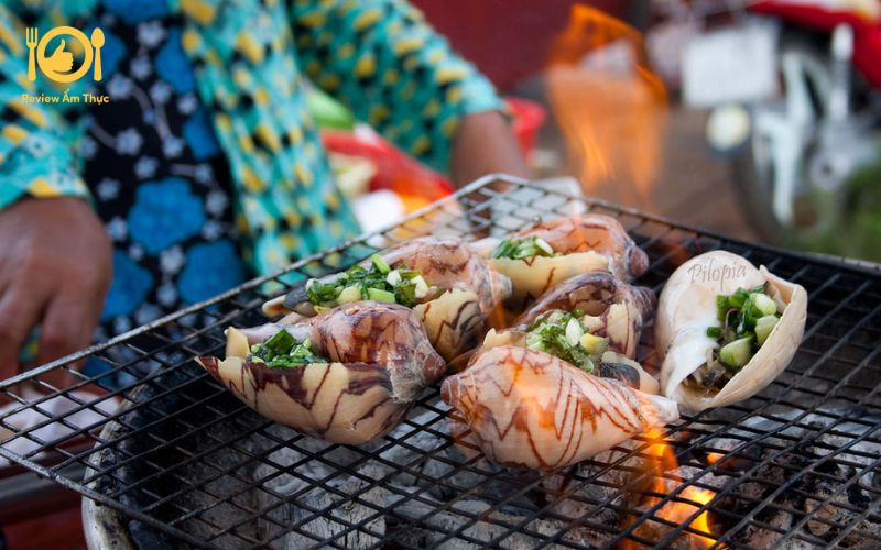 Top 7 món ốc nướng mỡ hành cực ngon mà dân sành ăn nên biết 13 ốc nướng mỡ hành