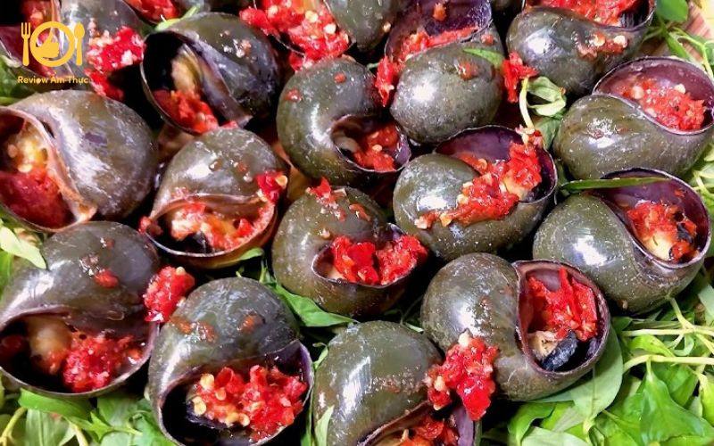 Học ngay 7 cách làm ốc nướng muối ớt siêu hấp dẫn 11 Ốc bươu nướng muối ớt