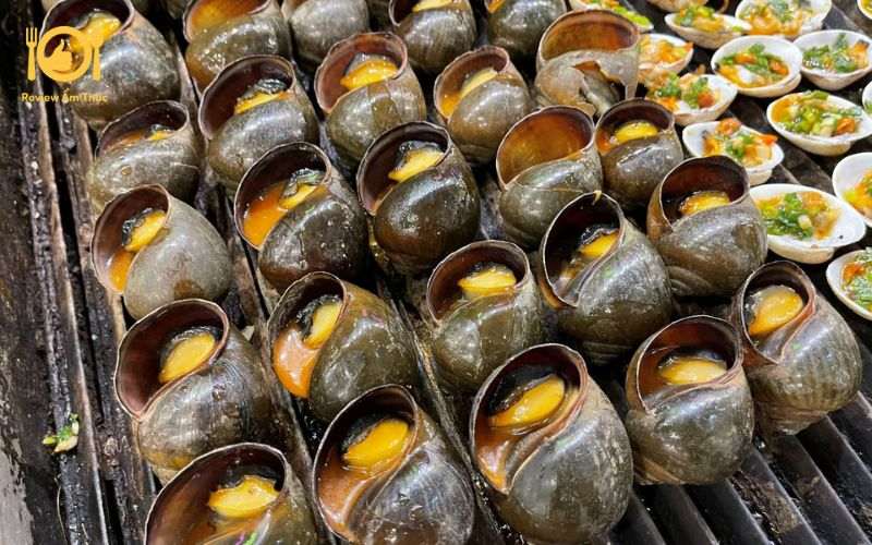 Học ngay 7 cách làm ốc nướng muối ớt siêu hấp dẫn 18 Ốc nướng muối ớt chứa bao nhiêu calo?