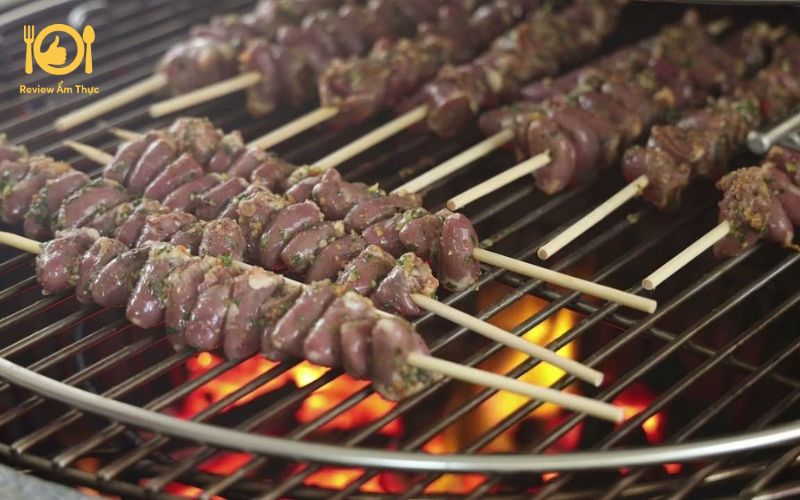 Cách làm tim gà nướng - Món nhậu lai rai cho ngày sum họp 10 tim gà nướng