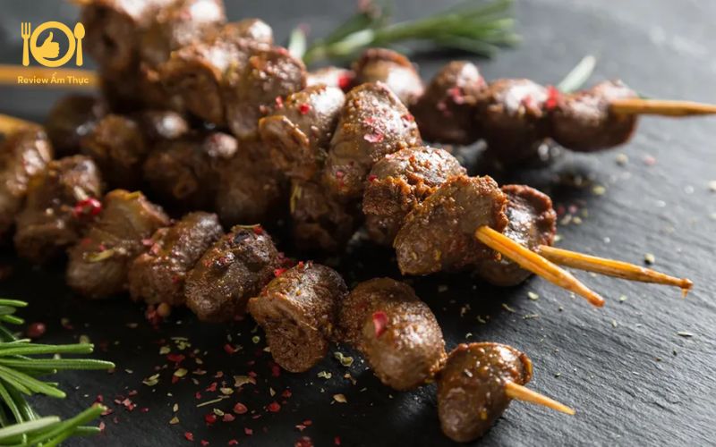 Cách làm tim gà nướng - Món nhậu lai rai cho ngày sum họp 12 tim gà nướng