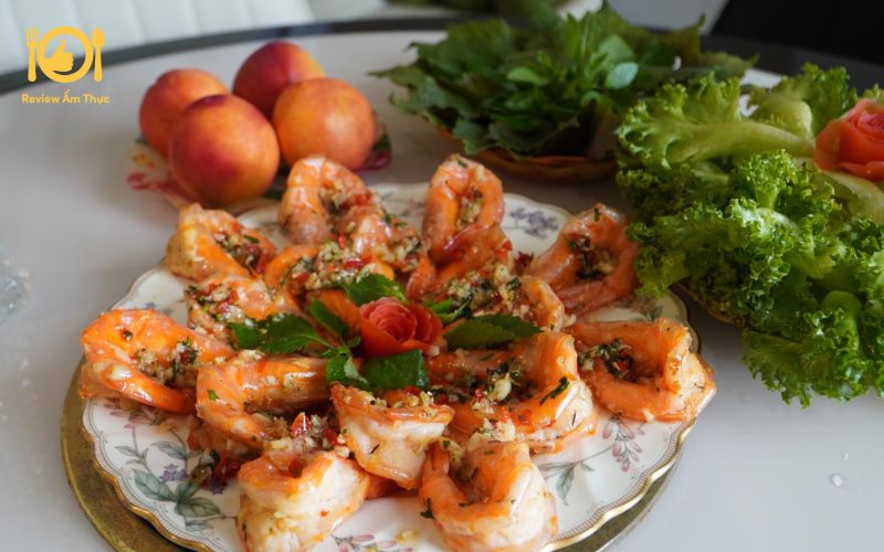 Bí quyết làm nên món tôm nướng bơ tỏi béo ngậy và mềm ngọt 9 tôm nướng bơ tỏi