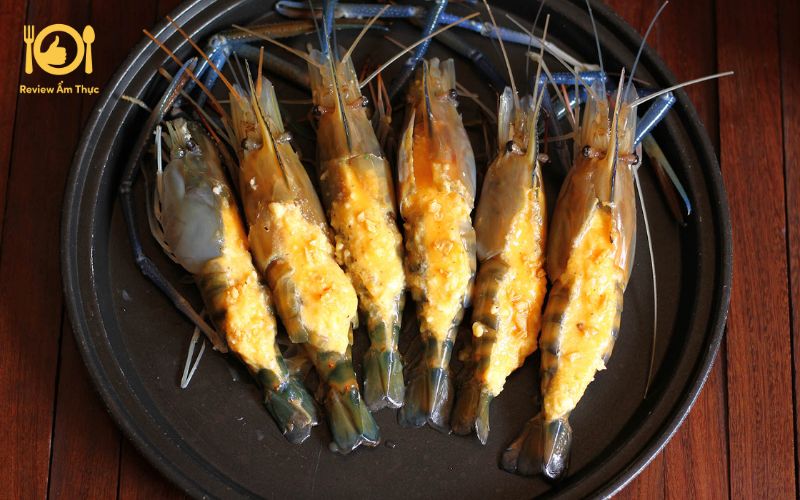 Cách làm tôm nướng bơ tỏi nồi chiên không dầu chỉ trong 15 phút 8 tôm nướng bơ tỏi nồi chiên không dầu