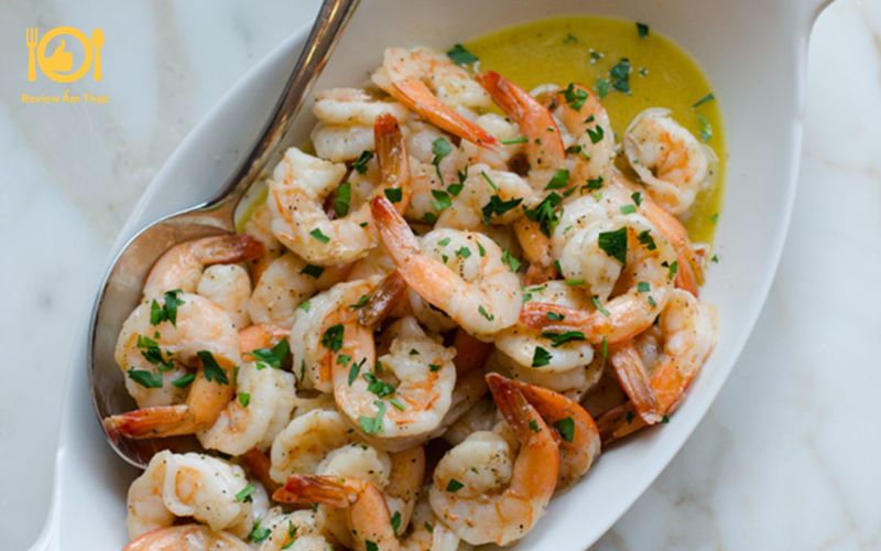 Cách làm tôm nướng bơ tỏi nồi chiên không dầu chỉ trong 15 phút 10 tôm nướng bơ tỏi nồi chiên không dầu