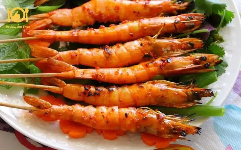 Tôm nướng lò vi sóng - Cách chế biến giữ lại chất dinh dưỡng 16 tôm nướng lò vi sóng