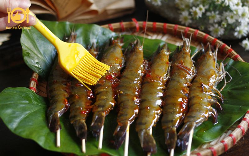 Cách làm tôm nướng mắm nhĩ ngon để chiêu đãi khách đến nhà 6 tôm nướng mắm nhĩ