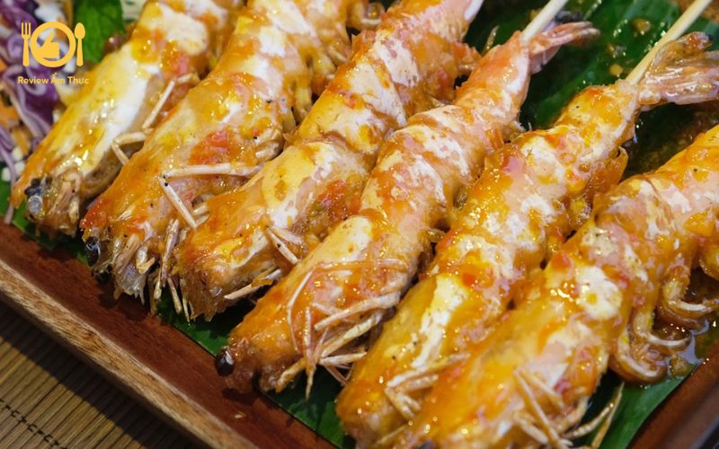 Tự làm tôm nướng ngũ vị - Ngon miễn chê, an toàn cho sức khỏe 8 tôm nướng ngũ vị