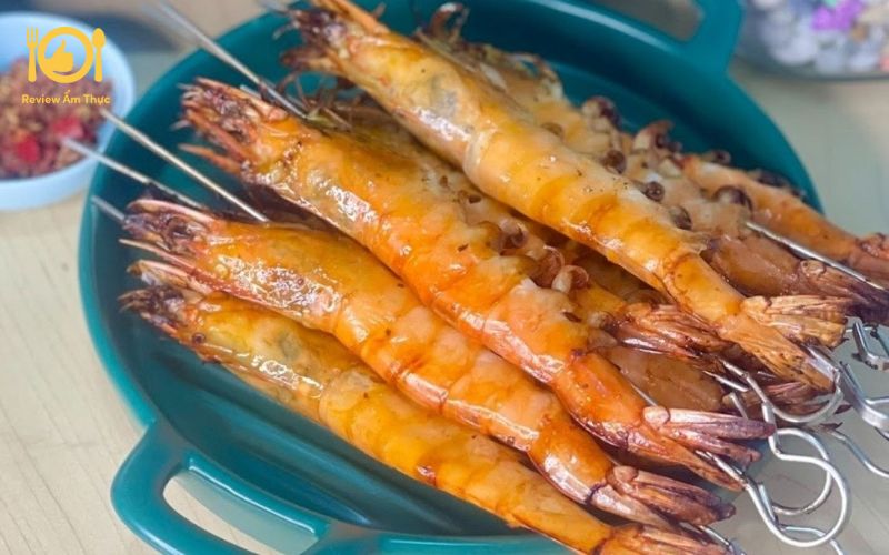 Tự làm tôm nướng ngũ vị - Ngon miễn chê, an toàn cho sức khỏe 10 tôm nướng ngũ vị