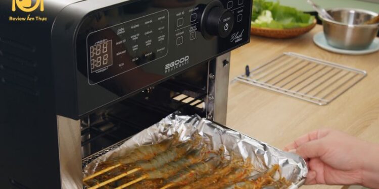 Top 6 món tôm nướng nồi chiên không dầu ngon mà chị em nên biết 9 tôm nướng nồi chiên không dầu