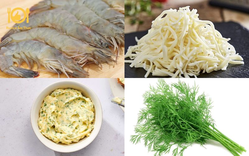 Bí quyết làm tôm nướng phô mai bơ tỏi thơm ngon, béo ngậy tại nhà 6 tôm nướng phô mai bơ tỏi