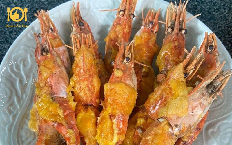 Bí quyết làm tôm nướng phô mai bơ tỏi thơm ngon, béo ngậy tại nhà 7 tôm nướng phô mai bơ tỏi