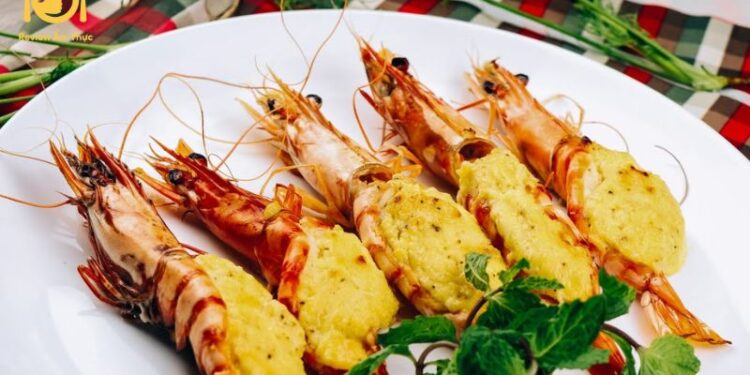 Bí quyết làm tôm nướng phô mai bơ tỏi thơm ngon, béo ngậy tại nhà 5 tôm nướng phô mai bơ tỏi