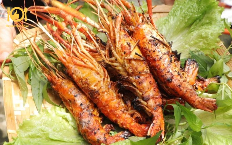 Cách làm tôm nướng sa tế nồi chiên không dầu đơn giản, nhanh gọn 7 tôm nướng sa tế nồi chiên không dầu