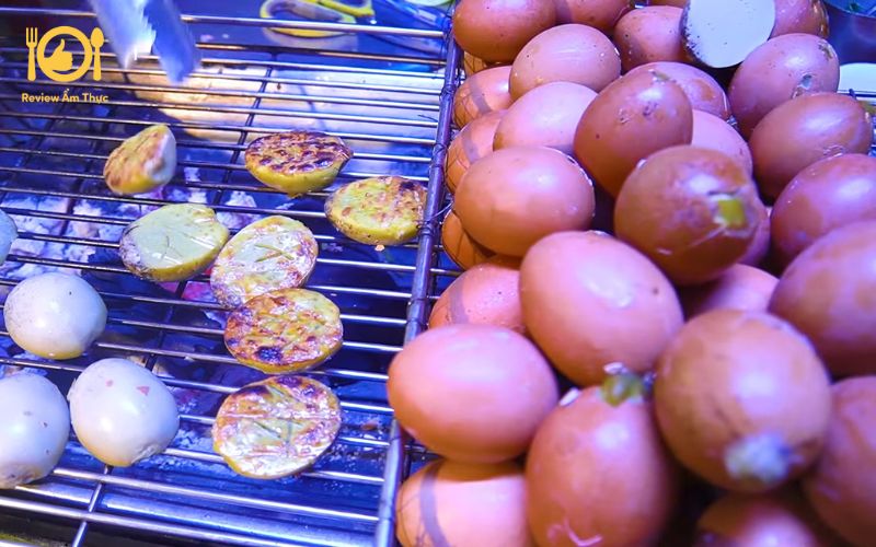 Công thức làm trứng gà nướng - Món ăn đường phố ngon đúng điệu 32 trứng gà nướng