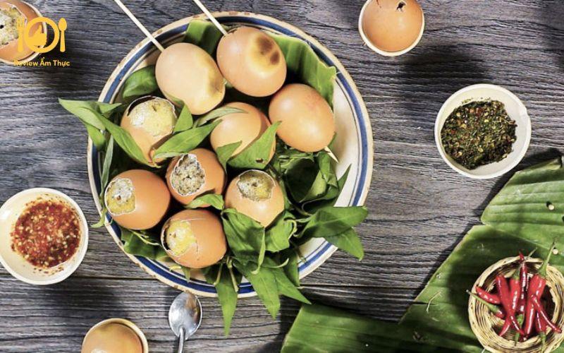 Công thức làm trứng gà nướng - Món ăn đường phố ngon đúng điệu 26 trứng gà nướng