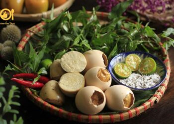 trứng gà nướng hà nội